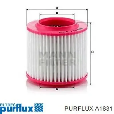 Воздушный фильтр A1831 Purflux