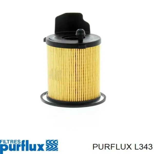 L343 Purflux Масляный фильтр двигателя