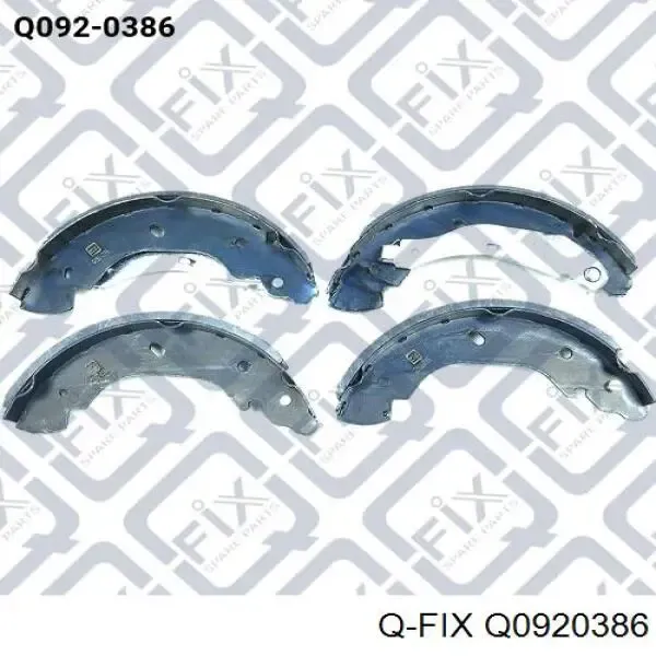 Задние барабанные колодки Q0920386 Q-fix