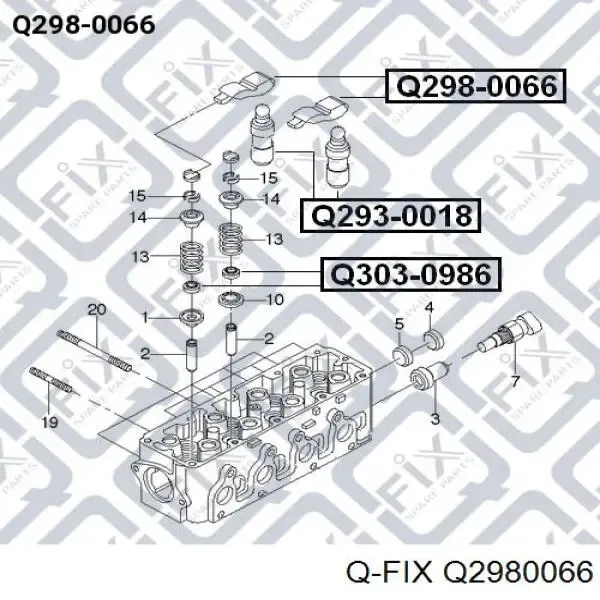 Коромысло Q2980066 Q-fix