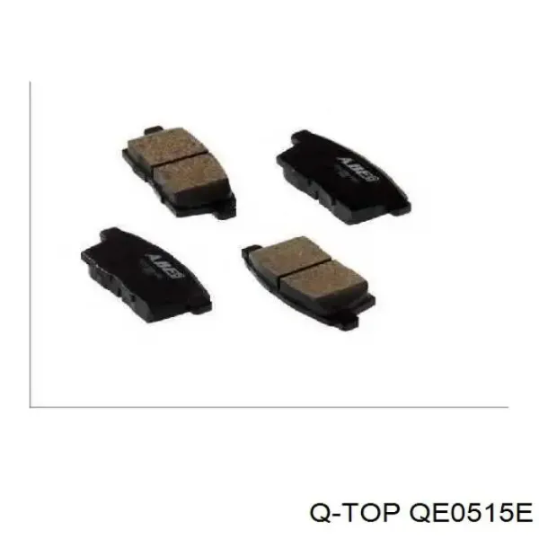 Задние тормозные колодки QE0515E Q-top