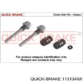 Втулка суппорта тормозного переднего QUICK BRAKE 1131349X