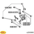 Сайлентблок тяги поперечной (задней подвески) RBI 52360S86K01