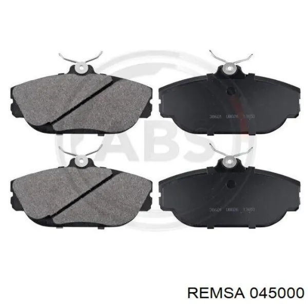 Передние тормозные колодки 045000 Remsa