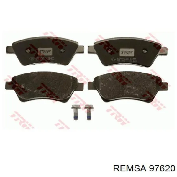 Передние тормозные колодки 97620 Remsa