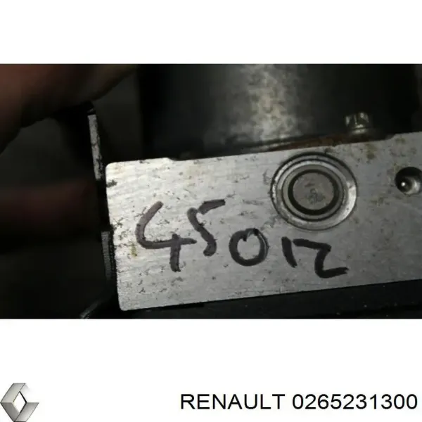 Блок АБС 0265231300 Renault (RVI)