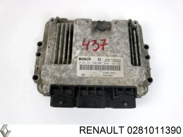 Блок управления двигателем 0281011390 Renault (RVI)