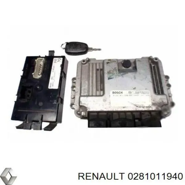 Блок управления двигателем 0281011940 Renault (RVI)