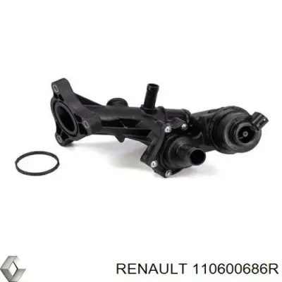 Корпус термостата RENAULT 110600686R