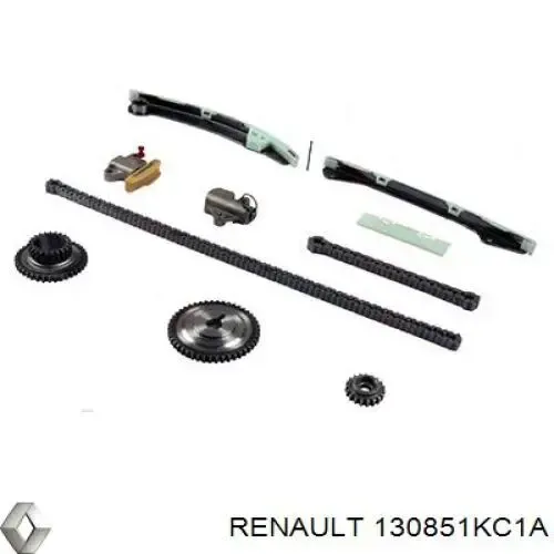 Успокоитель цепи ГРМ, левый 130851KC1A Renault (RVI)