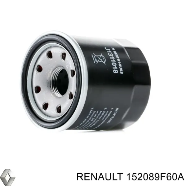 Купить 152089F60A Renault (RVI) Фильтр центробежный очистки масла