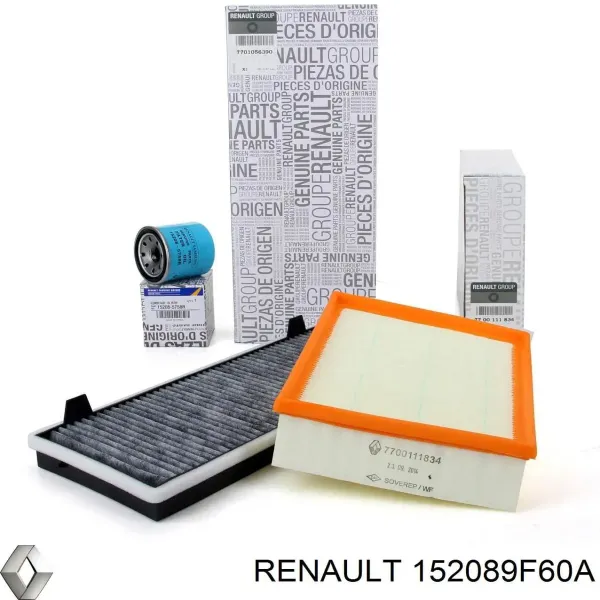 Фильтр масла Renault (RVI) 152089F60A