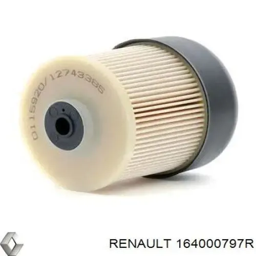 164000797RRENAULT-Фильтртопливный