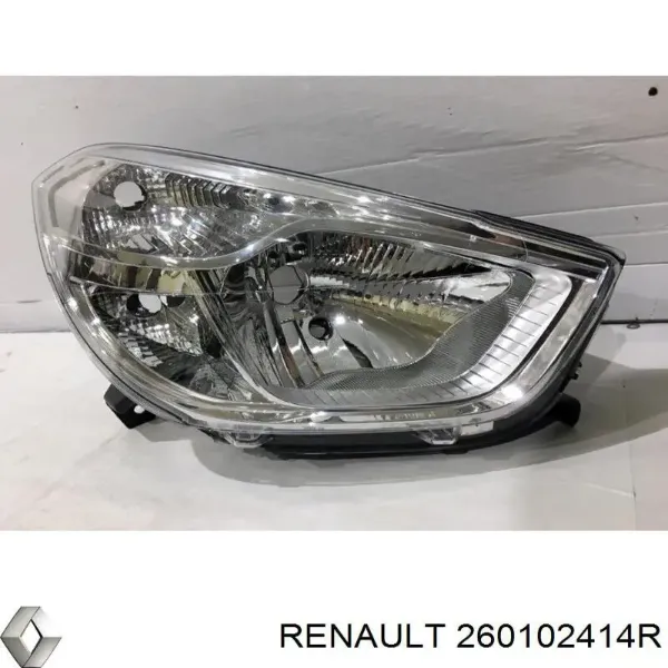 Правая фара 260102414R Renault (RVI)