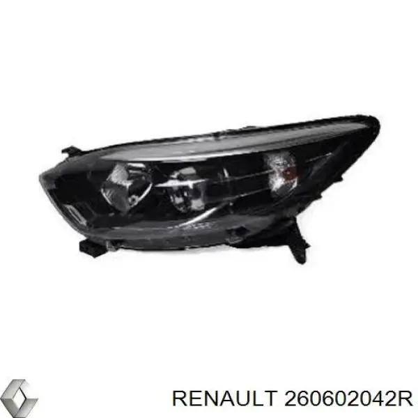 Левая фара 260602042R Renault (RVI)