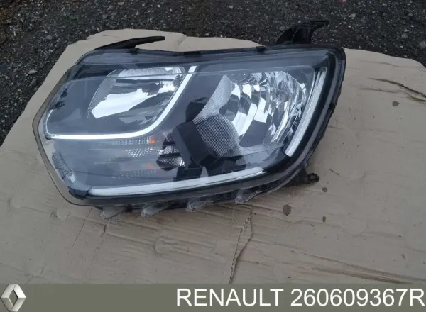 Левая фара 260609367R Renault (RVI)