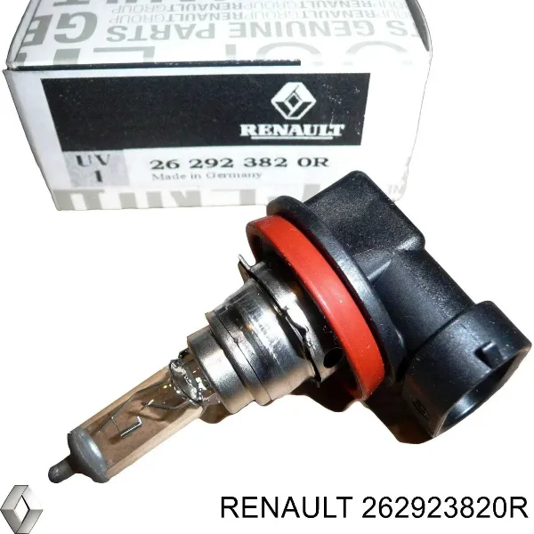Лампа противотуманной фары 262923820R Renault (RVI)