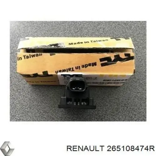 Фонарь освещения номерного знака Renault (RVI) 265108474R