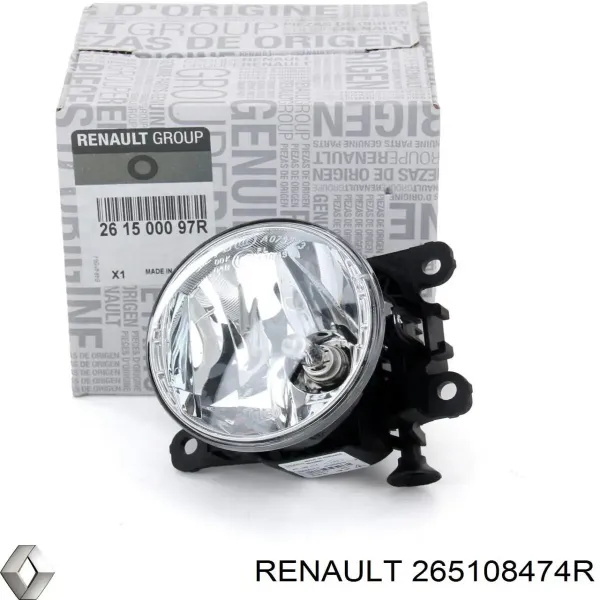 Фонарь подсветки номерного знака 265108474R Renault (RVI)