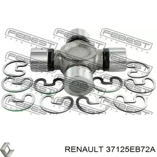Крестовина заднего кардана 37125EB72A Renault (RVI)