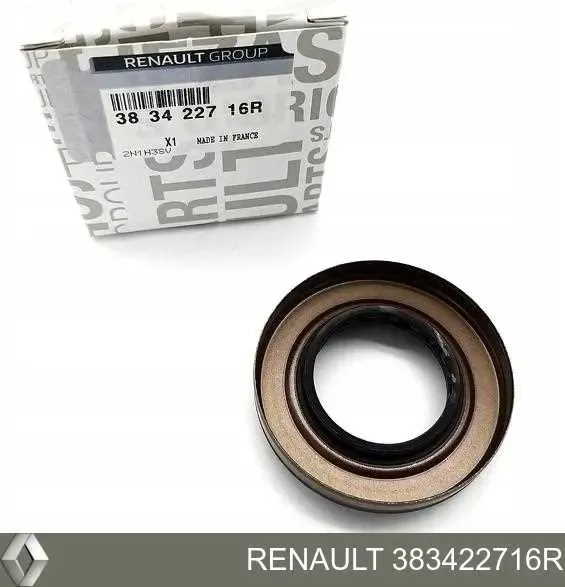 Сальник полуоси переднего моста правой 383422716R Renault (RVI)