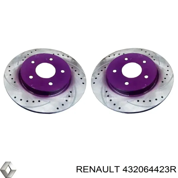 Тормозные диски 432064423R Renault (RVI)
