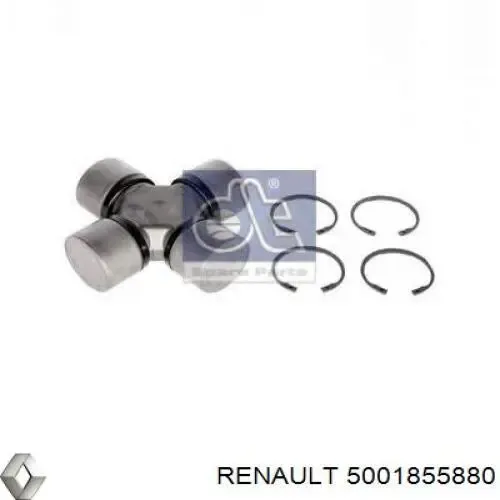Крестовина заднего кардана 5001855880 Renault (RVI)