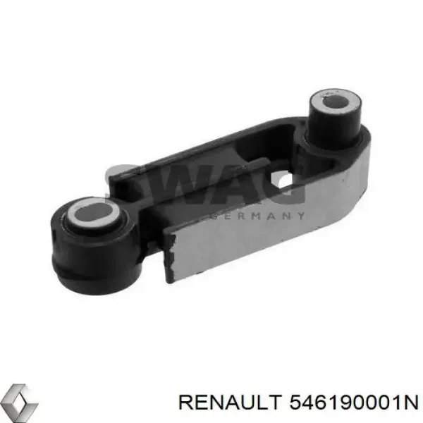 Подушка (опора) двигателя левая нижняя 546190001N Renault (RVI)