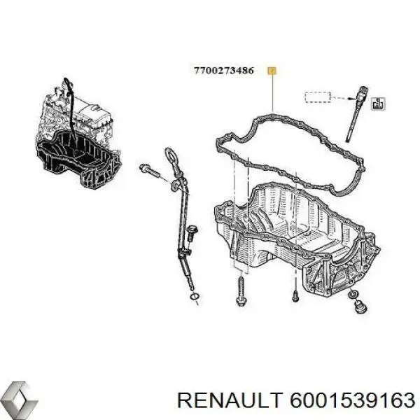 Цилиндр тормозной, главный на Dacia Solenza  