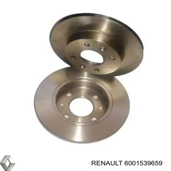 Передние тормозные диски 6001539659 Renault (RVI)