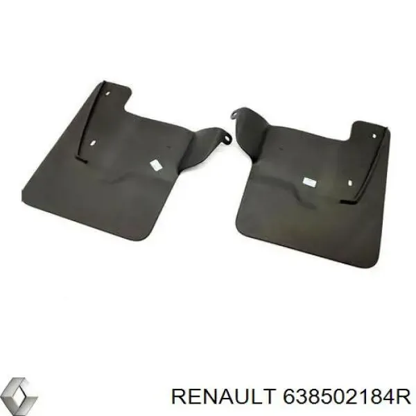 Комплект передних брызговиков на Renault Master III FV, JV