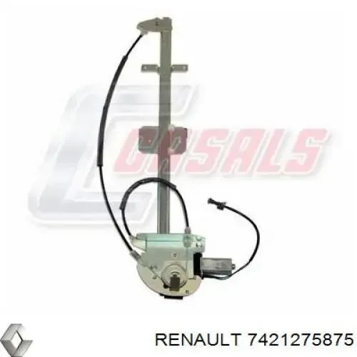 Стеклоподъемник передней левой двери 7421275875 Renault (RVI)