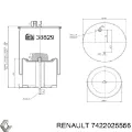 Пневмоподушка (пневморессора) моста заднего RENAULT 7422025556
