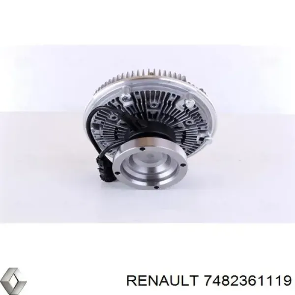 Вискомуфта вентилятора 7482361119 Renault (RVI)