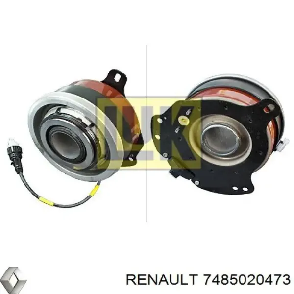 Рабочий цилиндр сцепления в сборе 7485020473 Renault (RVI)
