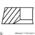 Комплект поршневых колец на 1 цилиндр, стандарт Renault 21 L48