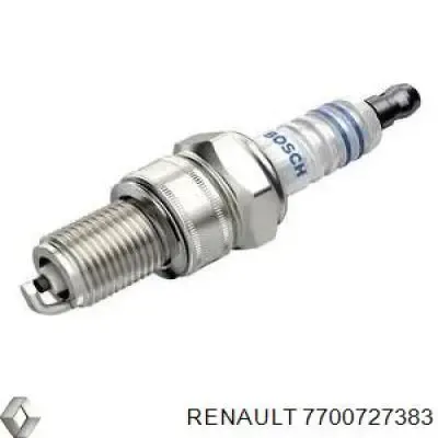 Свечи зажигания 7700727383 Renault (RVI)