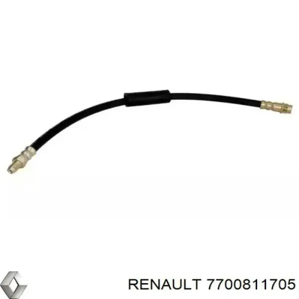 Задний тормозной шланг 7700811705 Renault (RVI)