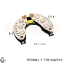 Мост диодный генератора RENAULT 7701032315 Мост диодный генератора RENAULT 7701032315