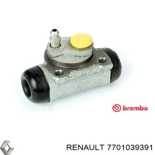 Цилиндр тормозной колесный 7701039391 Renault (RVI)
