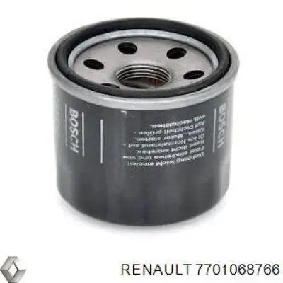 7701068766 Renault (RVI) Масляный фильтр двигателя