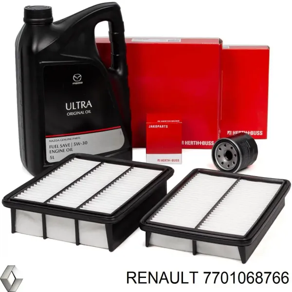 Масляный фильтр 7701068766 Renault (RVI)