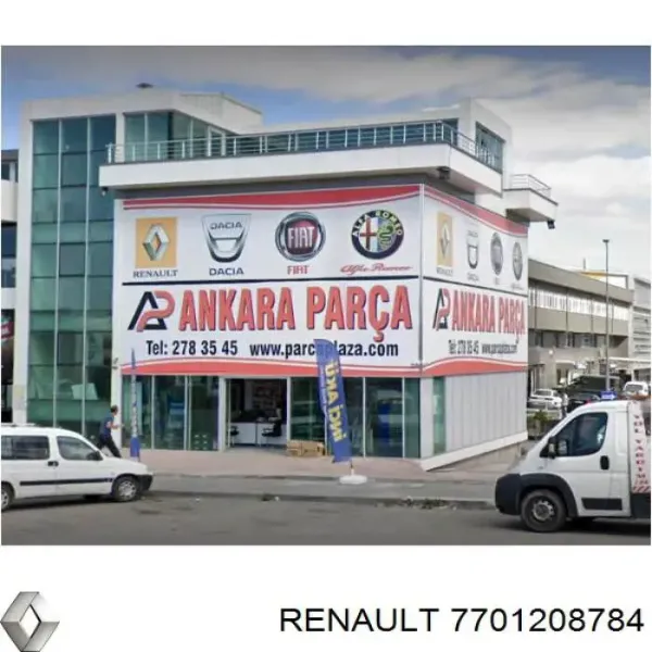 Замок дверей и зажигания с ключами, комплект 7701208784 Renault (RVI)