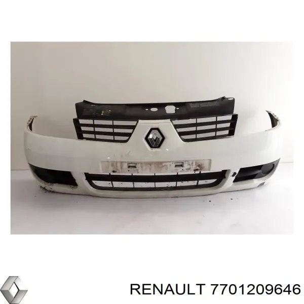 Передний бампер 7701209646 Renault (RVI)
