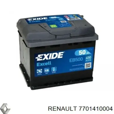 Аккумулятор Рено 40 А/ч 12 В (7701410004)