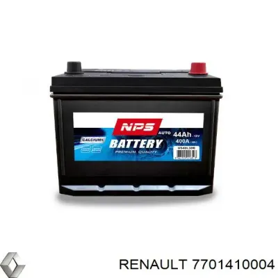 Акумулятор Рено 40 А/г 12 В (7701410004)
