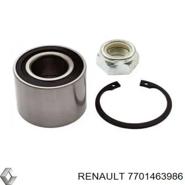 Подшипник задней ступицы 7701463986 Renault (RVI)