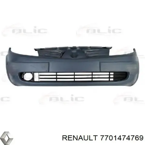 Бампер на авто Renault Scenic II минивэн (JM0, JM1) (2003 - 2009) цена, от