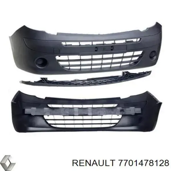 Бампер на авто Renault Kangoo II фургон (FW0) (2008 - 2021) цена, от