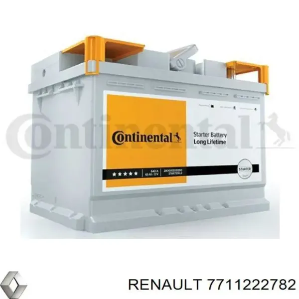 Аккумулятор 7711222782 Renault (RVI)